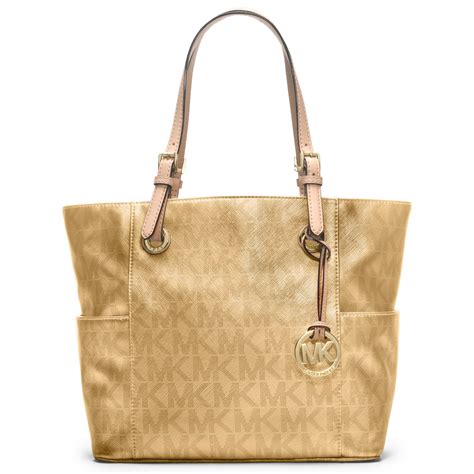 michael kors evening bags golden|Michael Kors handbags gold.